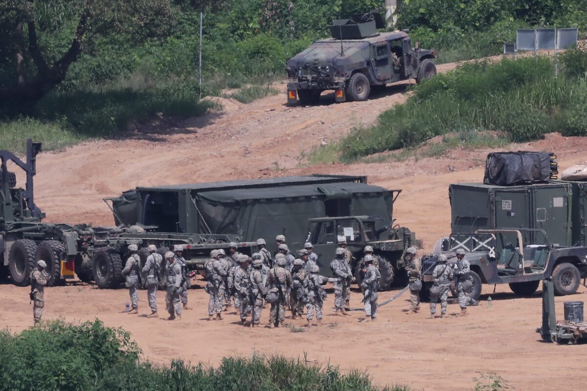 Южна Корея, САЩ, учения военни