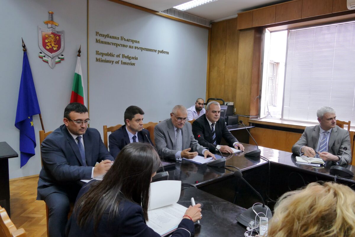 снимка: Пресцентър на МВР